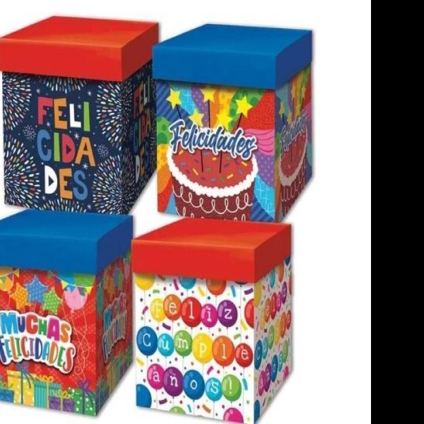 CAJA L FELICIDADES GDE. GOSTECH V. MODELOS C.10